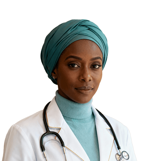 3D shocked emoji face on blue gradient, symbolizing unexpected symptoms and telemedicine healthcare support